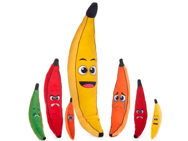 BANANAS 12inch Comical Banana...Assorted, Picked At Random